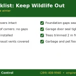 Fall checklist to keep raccoons, squirrels and mice out of your home