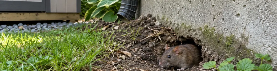 Rat Burrows Near Your Home? Signs to Check and Steps to Take